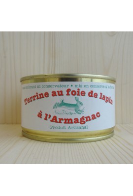 Terrine au foie de Lapin à l'Armagnac